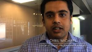 Student Cyril Michael recommends the co-op experience in JDI IT