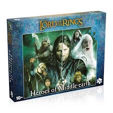 What happens when an ancient ring is found after being lost for centuries? Puzzles The Lord Of The Rings Heroes Of Middle Earth 1000 Piece Jigsaw Puzzle