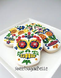 El Dia De Los Muertos Skull Cookies Food Gross Halloween Foods