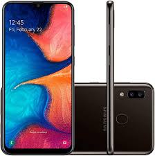 The glossy plastic finish stands out all on its own, and you can choose from black, deep blue, coral orange, or red. Amazon Com Samsung Galaxy A20 32gb A205g Ds 6 4 Hd 4 000mah Battery Lte Factory Unlocked Gsm Smartphone International Version Black Renewed Cell Phones Accessories