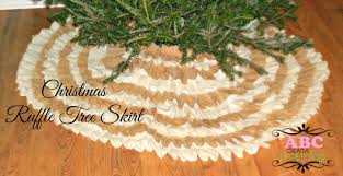 Maybe you would like to learn more about one of these? No Sew Ruffle Burlap Christmas Tree Skirt Simply Today Life