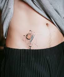 Bird Of Paradise Flower Tattoo On The Stomach Bird Of Paradise Tattoo Paradise Tattoo Nature Tattoos