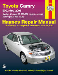 I thought it might be interesting for owners & prospective buyers of the toyota avalon limited and lexus es 350 to compare these two models. Toyota Camry Avalon Lexus Es 300 330 02 06 Toyota Solara 02 08 Haynes Repair Manual Does Not Include Information Specific To The 2005 And Later 3 5l V6 Engine Walmart Com Walmart Com
