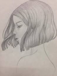 Waiting For Pencil Drawing Drawing Girl Drawings Female Sketch Art