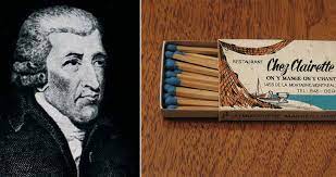John walker, an english dispensing chemist (pharmacist), discovered that cardboard strips dipped in a mixture of potassium chloride and stibnite and then allowed to dry would ignite when scraped rapidly. John Walker And Matches Unbelievable Facts