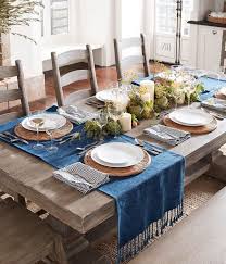 Entertaining At Home Elegant Table Setting Dining Table Decor Dinning Table Decor Pottery Barn Dining Room