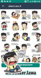 Wa Sticker Jawa Jowo Wastickerapps Lucu For Android Apk Download