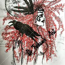 The morrígan or mórrígan, also known as morrígu, is a figure from irish mythology. Irish Goddess Morrigan Drawing By Iti Trehan Saatchi Art