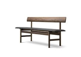 Therefore, solid wood furniture items and dining sets are suitable for all homes. The Morgensen Bench Smoked Oak Oiled Black Leather Design That