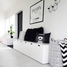Black And White Storage Bench Pin On Me Gusta