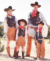 Deluxe Matching Family Halloween Costumes Mommematch Com Cowboy Halloween Costume Cowgirl Halloween Costume Cowgirl Costume
