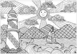 Doch die kinder brauchen jede menge konzentration um ein bild ordentlich auszumalen farben bewusst für die unterschiedlichen flächen auszuwählen und miteinander zu kombinieren. Malvorlagen Fur Erwachsene Landschaften Coloring And Malvorlagan