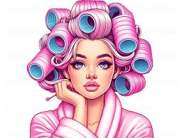 Watercolor Get Ready With Me, Self Care, Beauty, Beauty Clipart, Fashion  Girl Clipart, Planner, Sublimation Design, PNG, Commercial Use