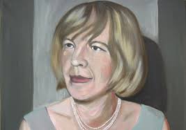 Ingeborg Bachmann, Painting by Reingard Raasch-Aselmeyer