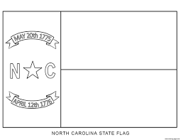 Overview of coloring pages of all u.s. North Carolina Flag Us State Coloring Pages Printable