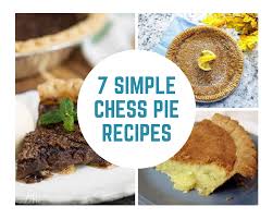 This southern comfort food is perfect for topping off a long summer day and warming up a chilly wi. 7 Simple Chess Pie Recipes Just A Pinch