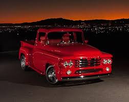 Image result for Light Red 1958 Truck