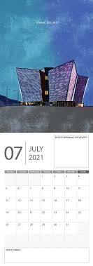 Download printable calendar 2021 with holidays. Building Ireland 2021 Calendar Market Street