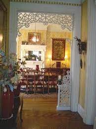 Dining Room Beautiful Fretwork Victorian Interiors Victorian Homes Modern Fireplace