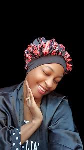 Soft Headband Satin Cap, Satin Sleep Bonnet, Satin Hood, Sleep Hood, Night  Cap Satin Bonnet