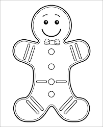You may even spot an ariel lookalike in this bunch o. 15 Gingerbread Man Templates Colouring Pages Free Premium Templates Gingerbread Man Coloring Page Gingerbread Man Template Christmas Coloring Pages