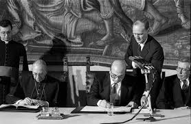 C) la santa sede prende occasione dalla modificazione del concordato lateranense per dichiararsi d'accordo, senza pregiudizio dell'ordinamento canonico, con l'interpretazione che lo stato italiano dà dell'art. Cieliparalleli Com 15 Febbraio 2010 La Chiesa Cattolica E Ufficialmente Dal 18 Febbraio 1984 Una Privata Societa Per Azioni Di Lorella Binaghi