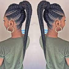Cell 904 881 0135 On Instagram Ponytail 904 881 3552 Or 904 881 0135 Braidsbydesign Goddess Braids Hairstyles Braided Cornrow Hairstyles Hair Braid Videos