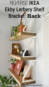 Ikea Lack Shelf Hardware Poisk V Google Ikea Ekby Diy Wall Shelves Easy Shelves