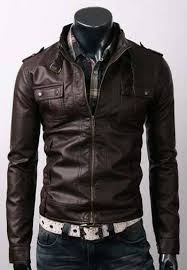 Handmade Men Leather Jacket Men Biker Leather By Walletleather 139 00 Brown Leather Jacket Men Leather Jacket Men Dark Brown Leather Jacket