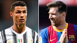 Lionel messi & cristiano ronaldo art canvas the best footballer art canvas poster/gift/wall art decoration canvas ready to hang. Cristiano Ronaldo Hailed As Goat Ahead Of Genius Lionel Messi After Breaking Record