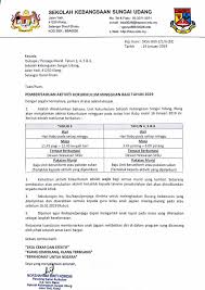 Demikian beberapa contoh surat pribadi untuk orang tua semoga bermanfaat untuk para pembaca blog. Sk Sungai Udang Info Kokurikulum Makluman Aktiviti ÙÙŠØ³Ø¨ÙˆÙƒ