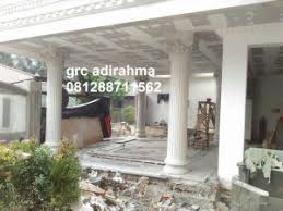 24 contoh model tiang teras rumah minimalis modern sebagai. Profil Tiang Rumah Krawangan Lisplang Kubah Grc 02158909935 081288711562