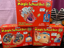 Kenner the magic school bus schoolbus body safari brain ...