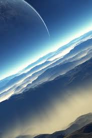 Or just looking for a cool way to pimp up your gadget with galaxy wallpapers & backgrounds? Blue Space Landscape Iphone 7 Wallpaper Iphone7wallpapers Co