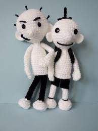 Homemade Obsessions Diary Of A Wimpy Kid Doll Rodrick Wimpy Kid Kids Crochet Pattern Quick Crochet Patterns