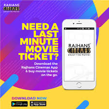Move On From The Long Lines For Ticket Bookings And Go Online With The Coolest Movie Ticket Booking App Rajhans A The Cooler Movie Cinema Ticket Movie Tickets