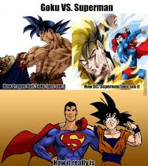 Go super saiyan over the funniest dragon ball z memes of all time. 10 Goku Vs Superman Memes That Are Too Funny For Words