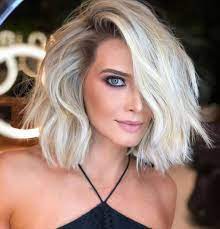 20 Most Trendy Hairstyles For Women Over 40 To Look Younger Pouted Com Womens Hairstyles Icy Blonde Hair Curls For Long Hair