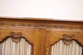 1970s French Country Kindel Borghese Cherry Wood Sideboard Buffet In 2020 Wood Sideboard Sideboard Buffet Cherry Wood