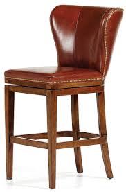 Don't miss out on these huge savings plus 12 months special financing. Brown Leather High Back Bar Stool