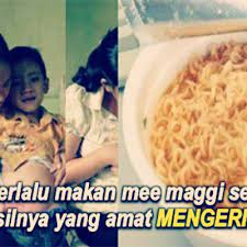 Lepak jap, tetiba lapar tu aku order lah maggi tomyam. Sila Sebarkan Akibat Terlalu Makan Mee Maggi Setiap Hari Lihat Hasilnya Yang Amat Mengerikan