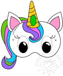 Search through 52583 colorings, dot to dots, tutorials and silhouettes. Unicorn Mask Coloring Pages Coloring And Drawing