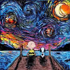 I have enhanced and color corrected this masterpiece by my ultimate favorite artist vincent van gogh using photoshop and ai. Pop Culture Starry Night Scenes Look Like Cartoon Van Gogh Paintings