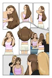 Napecut Drawing 1 Cartoon Hair Long Hair Drawing Anime Haircut