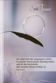 Trauerkarte Stille Trauer Spruche Trauer Trauer Trauer Zitate