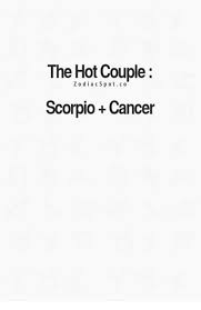 They will have a deep understanding of each other and are very likely to have a psychic connection between them. The Hot Couple Z Odiacspotco Scorpio Cancer Cancer Meme On Me Me