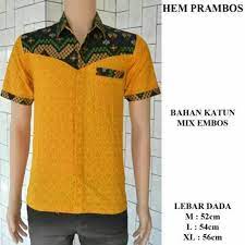 Model baju batik kombinasi anggun. Kemeja Pria Kombinasi Batik Modern Seragam Kerja Kantor Baju Pria Dfba240 Elevenia