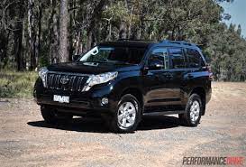 The prado is one of the smaller vehicles in the range. 2016 Toyota Landcruiser Prado 2 8 Review Video Performancedrive