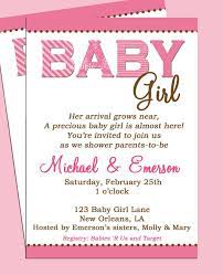 Baby Shower Invitation Wording For Girls Sample Baby Shower Invitations Baby Shower Invitations Design Baby Shower Invitation Wording