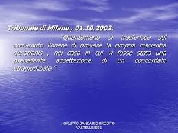 I volantini con le ultime offerte e gli orari. Gruppo Bancario Credito Valtellinese Ppt Scaricare